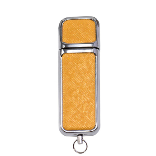 Fashion Leather USB Disk With Logo