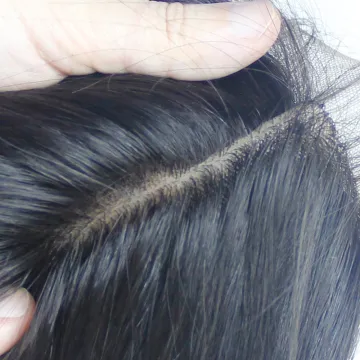 Brazilian Virgin Hair 5X5 4X4 Lace Top Closure Body Wave Silk Base