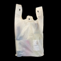 Factories Wholesale Firm Plastic Bags PE Custom Logo Grocery Plastic Bag T-shirt Bags On Roll