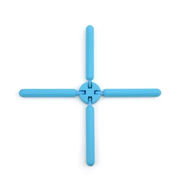 Cross-Shaped Silicone Table Mat: A Versatile Insulation Pad for Cups, Pots, and More