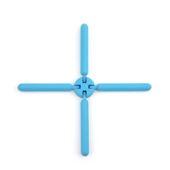 Cross-Shaped Silicone Table Mat: A Versatile Insulation Pad for Cups, Pots, and More