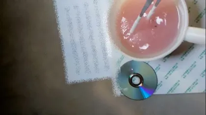 DVD CD recycle machine poli carbonate cd cleaner machine