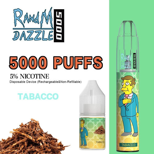 Disposable RandM Dazzle 5000 LED Lighting Vape