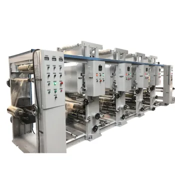 Ruiplas RPASY Model Medium Speed 6-8 Color Rotogravure Printing Machine