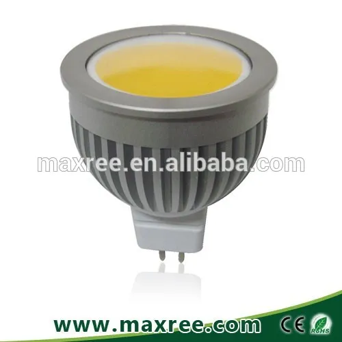 COB led spotlight bulb aluminium mr16 high quality 12V COB light 3W,MR16 cob light bulbs