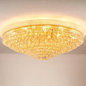 Wholesale Indoor Living Room Decorative Crystal Pendant Lamp Ceiling Lights