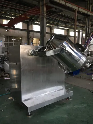 Low Noise Level 3D Powder Mixing Machine for Cake Powder