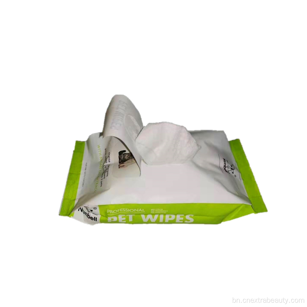 সেরা বিক্রেতা পোষা পণ্য OEM পোষা Wipes