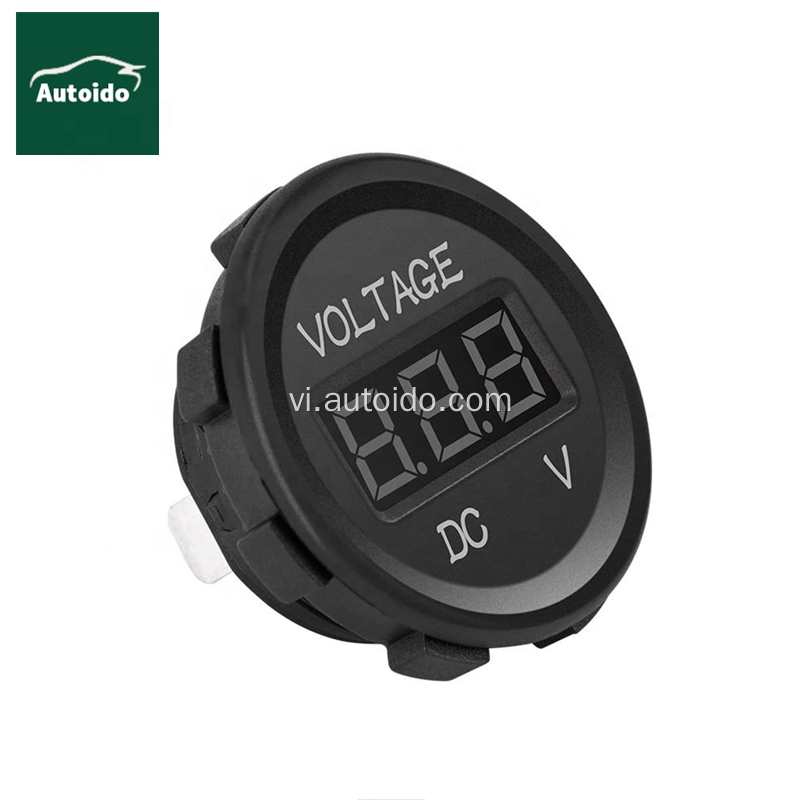 DC 12V LED Digital Digital Voltmeter Điện áp