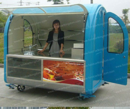 Electric tricycle food cart vending mobile food van with wheels
