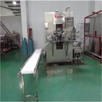 Automatic Wafer Roll Making and Egg Roll Bake Machine