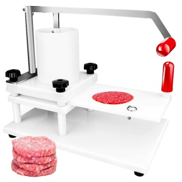 Professional Kitchen Tool: 110mm & 130mm Round Hamburger Press for Commercial Use