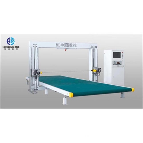 CNC Horizontal Foam Cutting Machine with Conveyor Belt