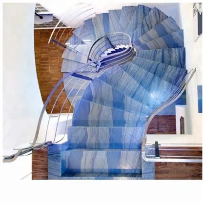 Natural blue stone marble Azul Macaubas Bahia Marble