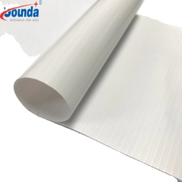 Matt and Glossy Digital Printing on Grey Back PVC Flex Banner for Eco-Solvent Application