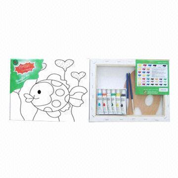 Children's Painting Set, OEM and Small Orders are Welcome