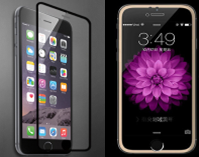(New Product) Full Size Tempered Glass Screen Protector with Plating for iphone