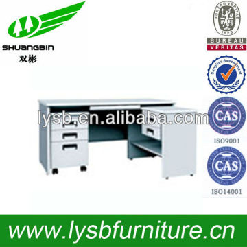 Mobile L shaped desk,office computer desk design