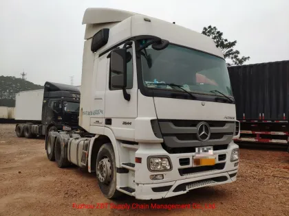 Used Mercedes Benz Heavy Tractor Truck Actros 2644 6X2r Trailer Head Trucks in Stock