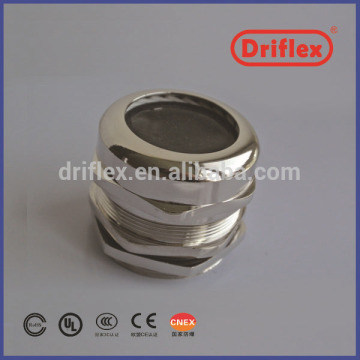 Metal electric cable connectors