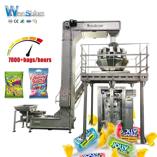 High Speed 7000bags One Hour Candy Packaging Machine