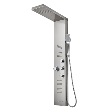 Bathroom Shower Panel System with 5 Functions