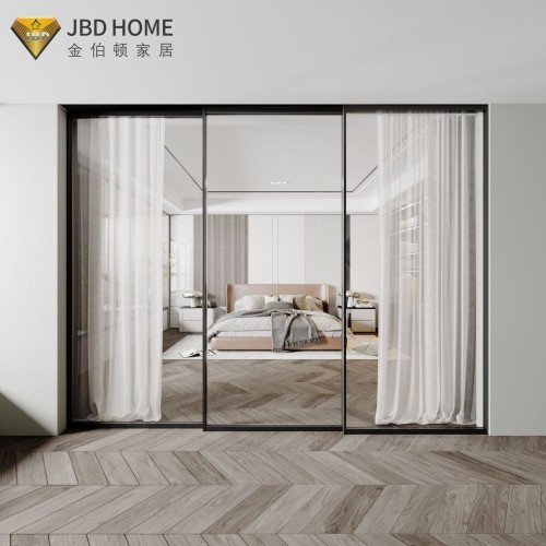 Aluminiozko beira blokeatzeko ate irristagarriak