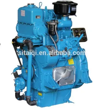 China Nantong 2 Cylinders Small inboard Marine Diesel Engine 24kW