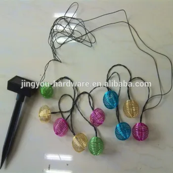Solar powered fairy LED lights