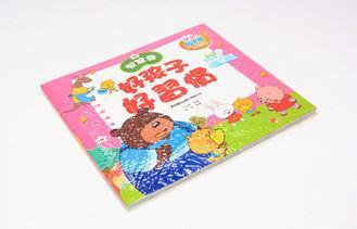 Non-toxic 4/4C Childrens Book Printing With 350gsm Glossy A