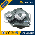 PC360-7 PC300-7 wa400-5 oil pump 6741-51-1110 for Komatsu