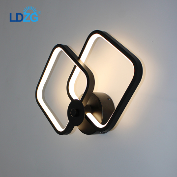 Modern Retro Industrial LED Fixtures for Bedroom and Study - 24W 48W Wall Lights