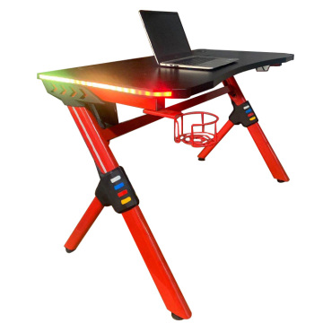 Judor Computer LED light Gaming Desk Computer Desk