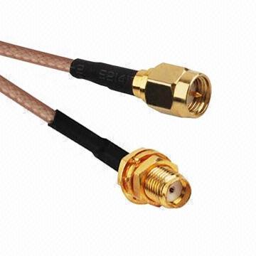 RF Cable, SMA Female to SMA Male, with 50Ω Impedance