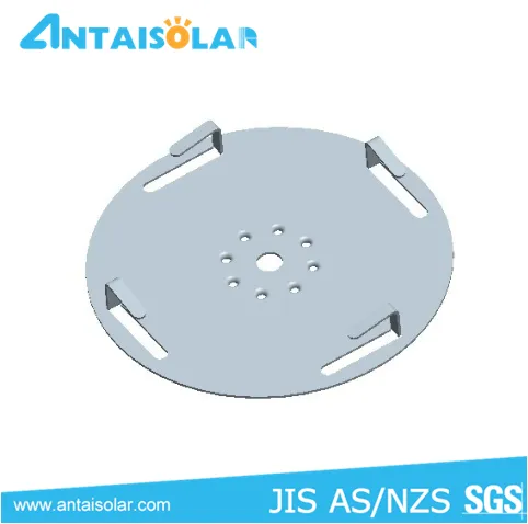 Roof solar mounting structure for 50kw solar energy system