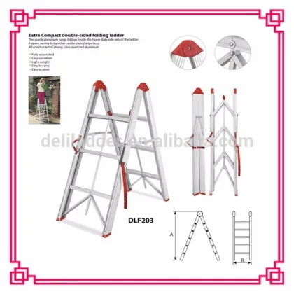 EN131 Aluminum Folding step Ladders, Agility Stairs, Collapsible Ladders, Step Folding Ladders,