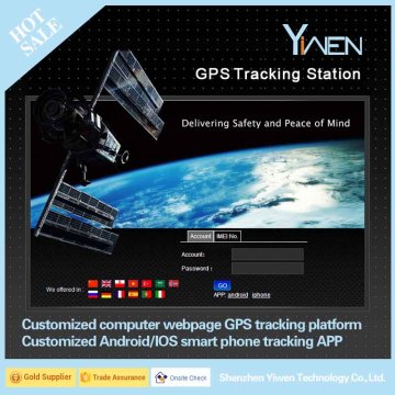 Yiwen Server API for Developing Android and iOS System Smart Phone GPS Tracking APP