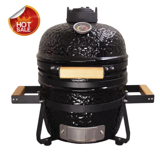 SEB KAMADO  Commercial White Parrilla Acero Barbacoa Table Ceramic Black Bastard Bbq Ovens Grill Mini 13 Inch Kamado for Sale