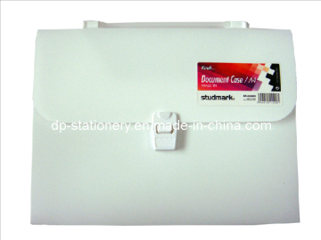 Portfolio Box with Handle and Injected Piece (DP00265-E)