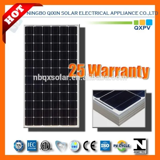 36v 195W mono solar panel,gree energy