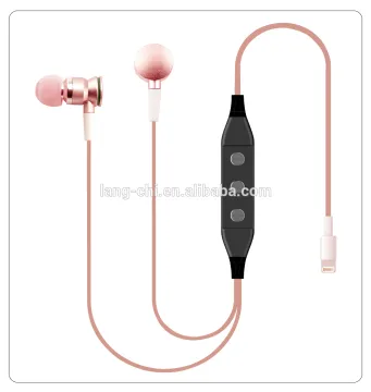 Mass production MFI certified 8pin earphone