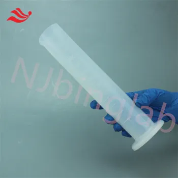 NJbinglab PFA graduated cylinder Temperature resistant from −200 to +260 °C