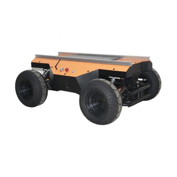 Remote Control Chassis Robot UGV untuk Pengiriman dan Disinfeksi Epidemi