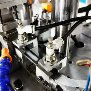 Máquina de vedação de filme de zíper de nylon de extremidade aberta