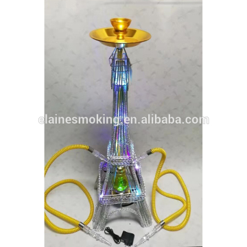 led fancy hookah rotating hookah animal shisha the Eiffel Tower hookah