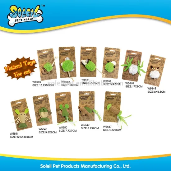 China Supplier Wholesale High Quality Natural Catnip Cat Toy