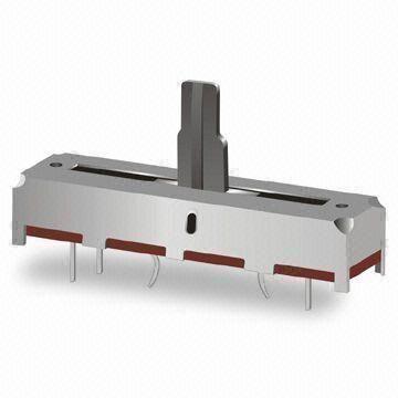 Slide Case-type Potentiometer, Applicable for Power Rating, Amplifier, Volume Control and Lighting