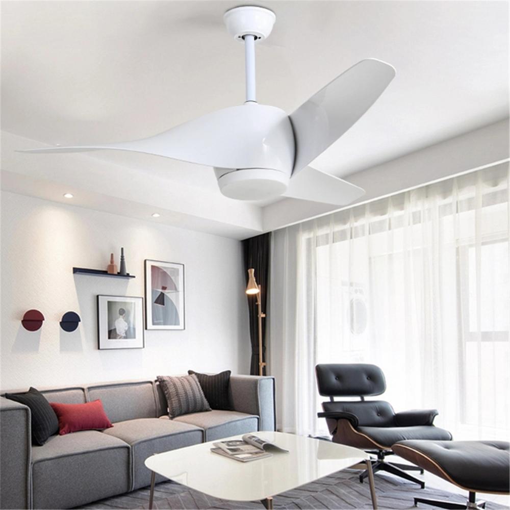 Ac Motor ABS Blade White Ceiling Fan