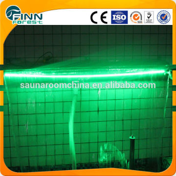 Indoor Color Changing LED Pool Waterfall