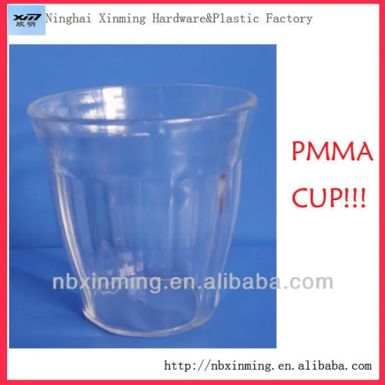 2017 high quality plastic glass cup
